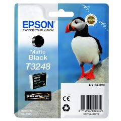 Epson T3248 Genuin Matt Black Ink Cartridge