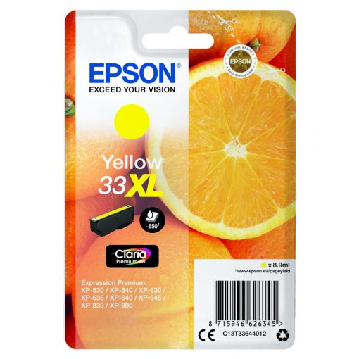 Epson T3364 Eredeti Yellow Tintapatron