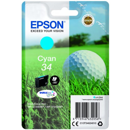 Epson T3462 Genuin Cyan Ink Cartridge