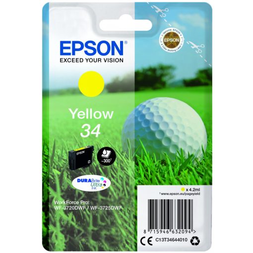 Epson T3464 Genuin Yellow Ink Cartridge