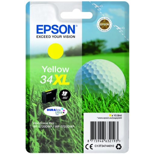 Epson T3474 Genuin Yellow Ink Cartridge