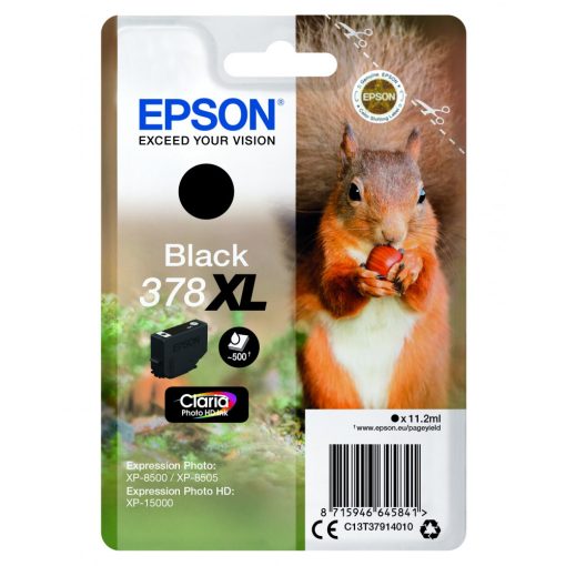 Epson T3791 Eredeti Fekete Tintapatron