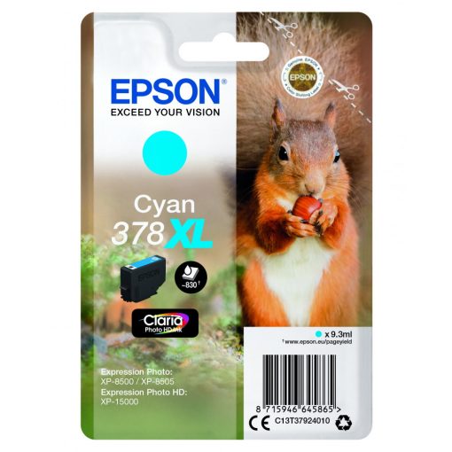 Epson T3792 Eredeti Cyan Tintapatron