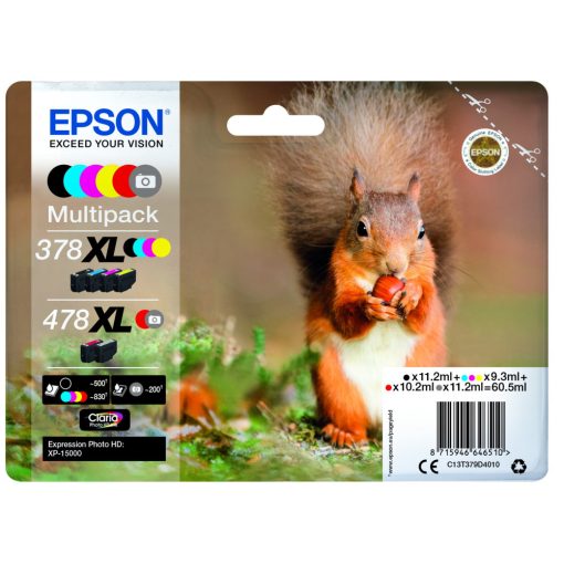 Epson T379D XL Genuin Multipack Ink Cartridge