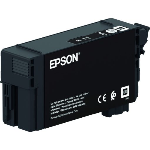 Epson T40C1 Genuin Black Plotter Ink Cartridge