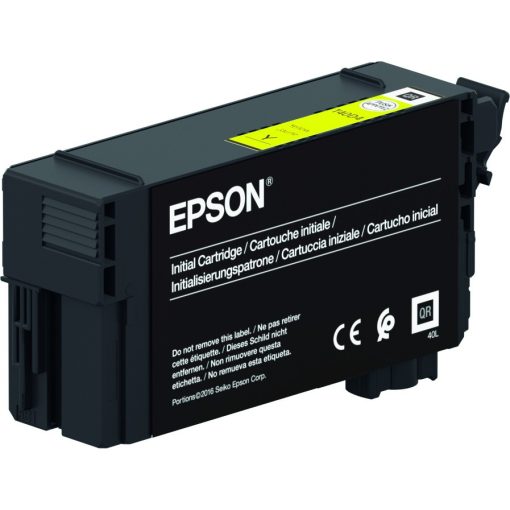 Epson T40D4 Genuin Yellow Plotter Ink Cartridge