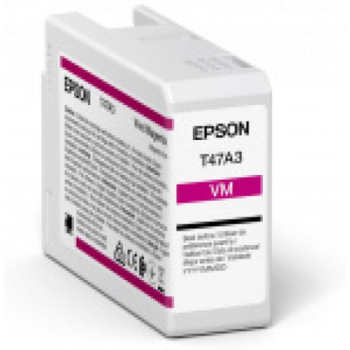 Epson T47A3 Patron Vivid Magenta 50 ml (Eredeti)