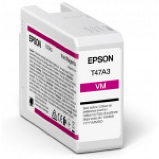 Epson T47A3 Patron Vivid Magenta 50 ml (Genuin)