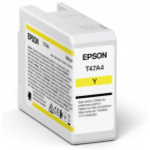Epson T47A4 Patron Yellow 50 ml (Eredeti)