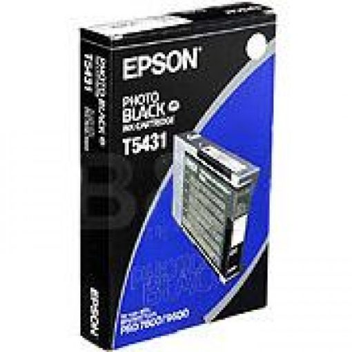 Epson T5431 Genuin Black Plotter Ink Cartridge