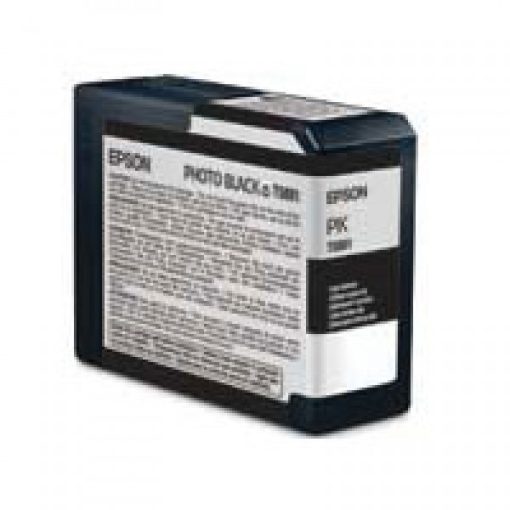 Epson T5801 Genuin Photo Black Plotter Ink Cartridge