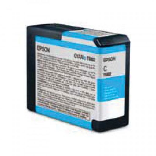 Epson T5802 Genuin Cyan Plotter Ink Cartridge