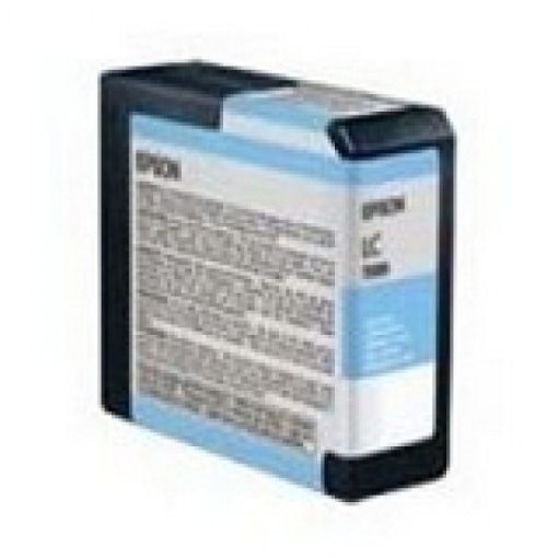 Epson T5805 Genuin Világos Cyan Plotter Ink Cartridge