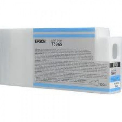 Epson T5965 Genuin Világos Cyan Plotter Ink Cartridge