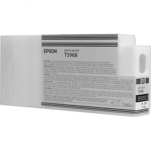 Epson T5968 Genuin Matt Black Plotter Ink Cartridge