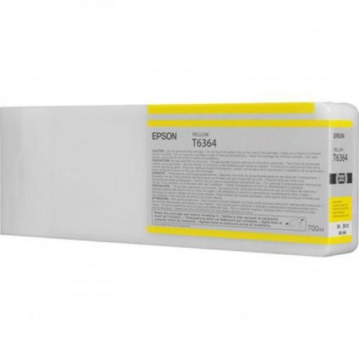 Epson T6364 Genuin Yellow Plotter Ink Cartridge