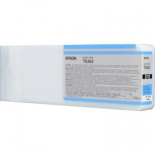 Epson T6365 Genuin Világos Cyan Plotter Ink Cartridge