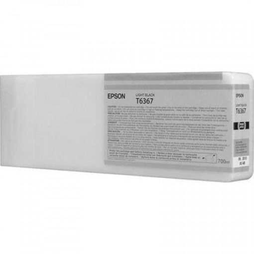 Epson T6367 Genuin Világos Black Plotter Ink Cartridge