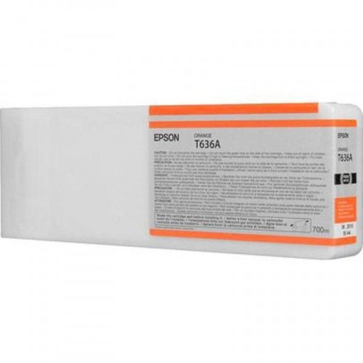 Epson T636A Eredeti Orange Plotter Tintapatron