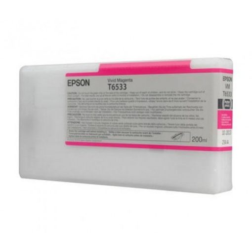 Epson T6533 Genuin Magenta Plotter Ink Cartridge