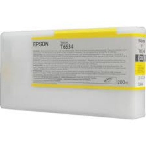 Epson T6534 Eredeti Sárga Plotter Tintapatron