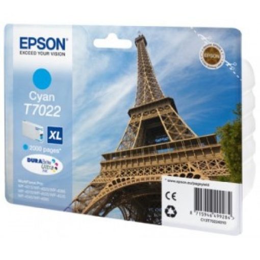 Epson T7022 Genuin Cyan Ink Cartridge