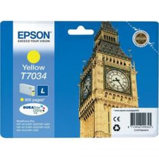 Epson T7034 Genuin Yellow Ink Cartridge