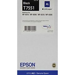 Epson T7551 Eredeti Fekete Tintapatron