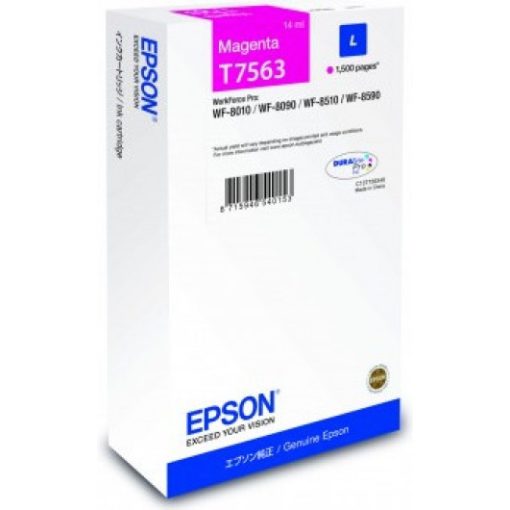 Epson T7563 Genuin Magenta Ink Cartridge