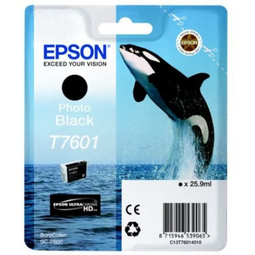 Epson T7601 Genuin Photo Black Ink Cartridge