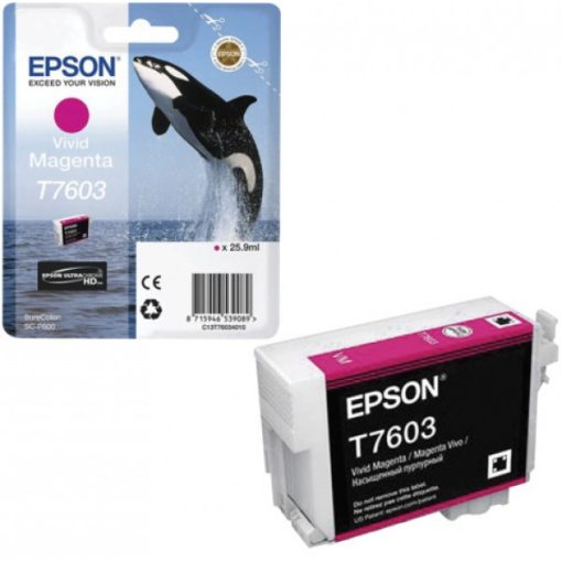 Epson T7603 Eredeti Magenta Tintapatron