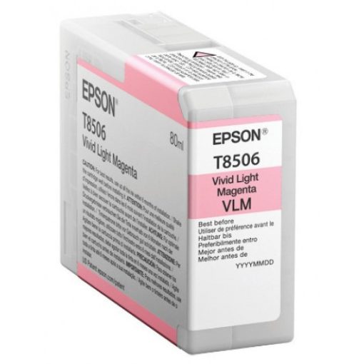 Epson T8506 Eredeti Világos Magenta Tintapatron