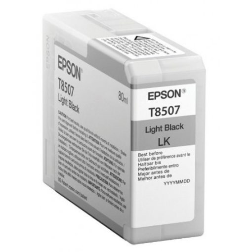 Epson T8507 Eredeti Világos Fekete Tintapatron