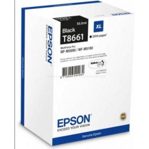 Epson T8661 Genuin Black Ink Cartridge