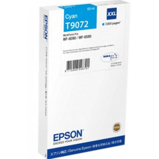 Epson T9072 Eredeti Cyan Tintapatron