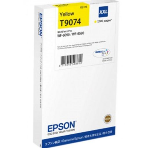 Epson T9074 Genuin Yellow Ink Cartridge