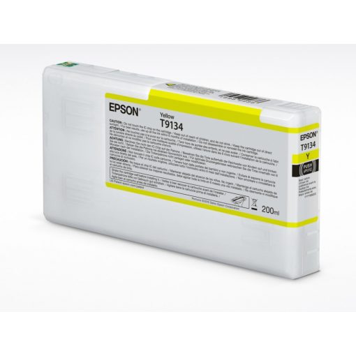 Epson T9134 Eredeti Sárga Plotter Tintapatron