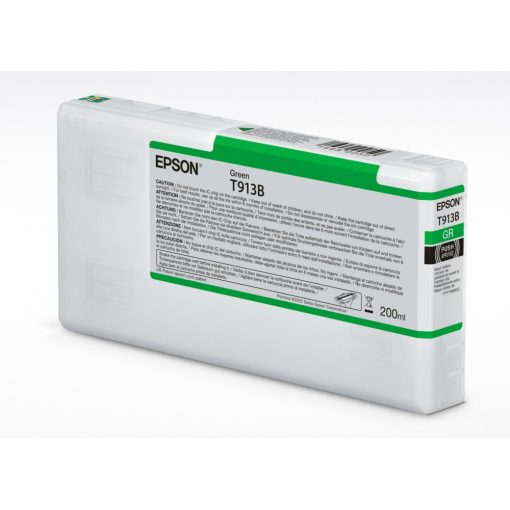 Epson T913B Genuin Green Plotter Ink Cartridge