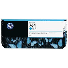 HP C1Q13A HP764 Genuin Cyan Plotter Ink Cartridge