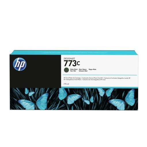 HP C1Q37A 773C Genuin Matt Black Plotter Ink Cartridge