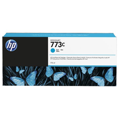 HP C1Q42A 773C Genuin Cyan Plotter Ink Cartridge