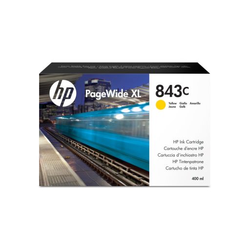 HP C1Q68A HP843C Genuin Yellow Plotter Ink Cartridge