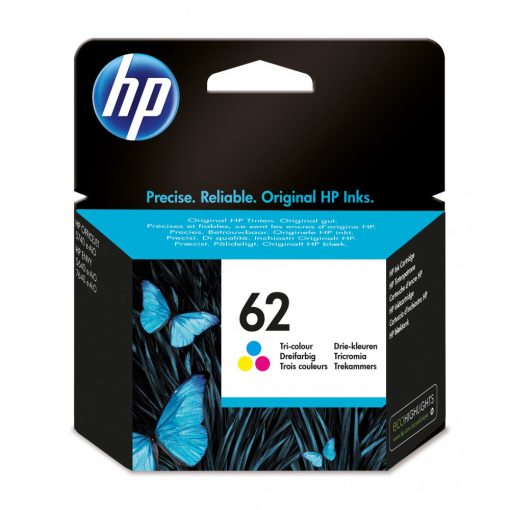 HP C2P06AE No.62 Eredeti Háromszínű CMY Tintapatron