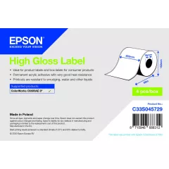 Epson 203mm X 58m magasfényű címke