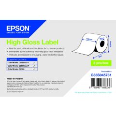 Epson 102mm X 58m high gloss címke