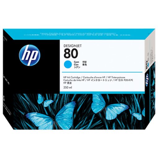 HP C4846A HP80 Genuin Cyan Plotter Ink Cartridge