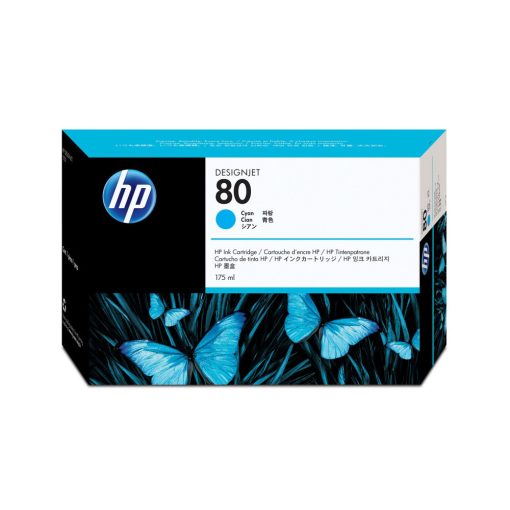 HP C4872A HP80 Genuin Cyan Plotter Ink Cartridge