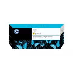 HP C4933A HP81 Genuin Yellow Plotter Ink Cartridge