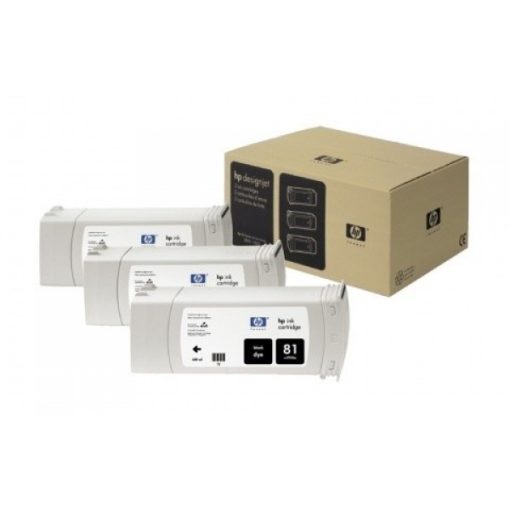 HP C5066A HP81 Genuin Black Plotter Ink Cartridge