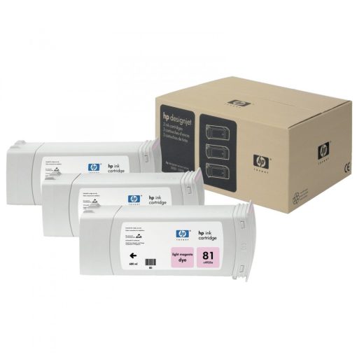 HP C5071A HP81 Genuin Magenta Plotter Ink Cartridge